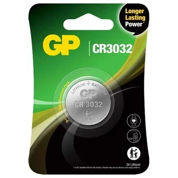 Батарейка литиевая GP CR 3032, 3V Lithium