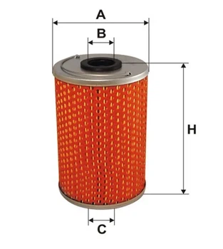 Фільтр масляний MB OM314/364 77- WIX FILTERS 92124E