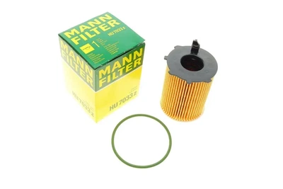 Фільтр масляний Citroen C3/C4/Berlingo/Peugeot 2008-5008/Partner/Expert 1.6BlueHDi 14- MANN-FILTER HU 7033 Z