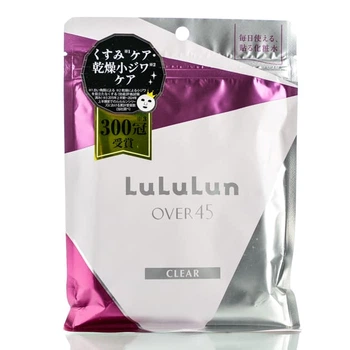 Маска для улучшения тона и тонуса зрелой кожи LuLuLun Over 45 Clear 7 шт