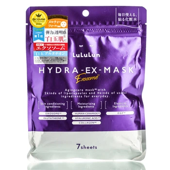 Тканинна маска для пружності шкіри з екзосомами Lululun Hydra-Ex-Mask (7 шт)