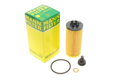 Фільтр масляний BMW X1 (F48)/1 (F40) /2 (F45/F46) 1.5-2.0 14- (B38/B47/B48) MANN-FILTER HU 6012 Z KIT
