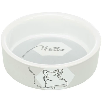 Миска Trixie для гризунів Hello Hamster хом'як керамічна 8 см 90 мл 4047974607343_3