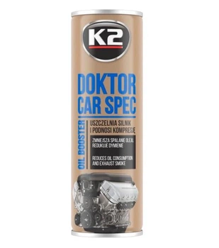 Присадка к маслу (защита двигателя) / K2 TURBO DOKTOR CAR SPEC 443ML