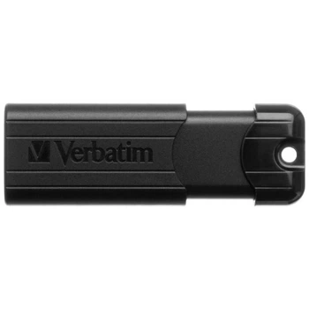 USB флеш накопитель Verbatim 16GB PinStripe Black USB 3.2 (49316) Verbatim 49316 1076532