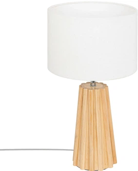 Настільна лампа на дерев'яній ніжці Atmosphera Adona (96746)