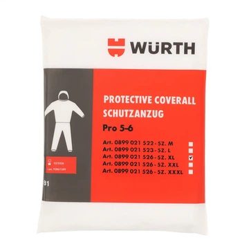 Защитный комбинезон Würth Pro 5-6 размер XL Белый