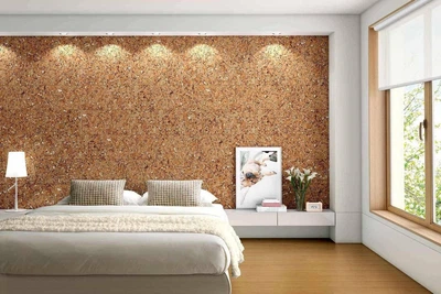 Настенная пробка листовая Wicanders Dekwall Hawai Beige (600х300х3 мм)