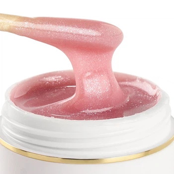 Гель для наращивания ногтей Shimmer Misty Rose, 15 мл (арт. 480)