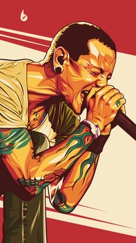 Постер Linkin Park А3 20723