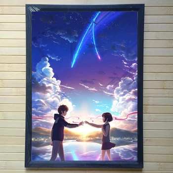 Постер в рамі Твоє Ім'я (Your Name) А4 23283
