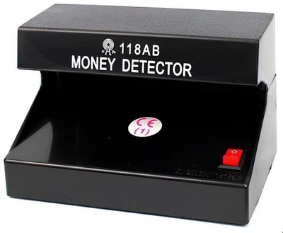 Профессиональный детектор купюр Forint-Es 118AB Проверка подлинности банкнот ультрафиолетом Компактный и надёжный
