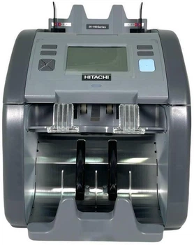 Счетчик купюр Hitachi iH-110 Fitness — сортировщик банкнот с детекцией валют С автоматическим стартом подсчёта С сортировкой номинала