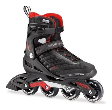 Роликові коньки для дорослих Rollerblade ZETRABLADE M 44.5 (11US) 290мм Black/red (07736600 741) (300мм)