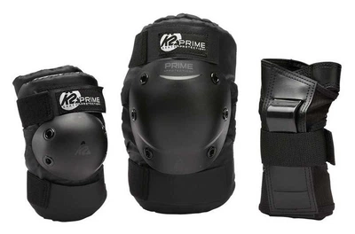 Захисний комплект для роликових коньків K2 PRIME M PAD SET L Black (3041500) (XL Чорний)