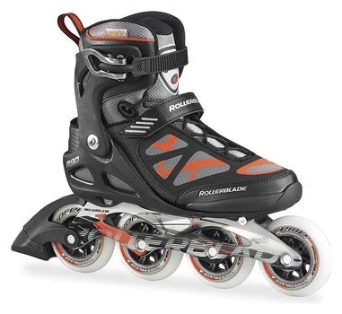 Роликові коньки для дорослих Rollerblade MACROBLADE 90 M 40.5 (8US) 260мм Black/red (07355400 741) (265мм)