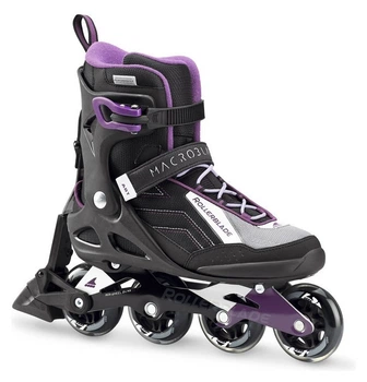 Роликові коньки для дорослих Rollerblade MACROBLADE 80 ABT W 38 (7US) 240мм Black/purple (07734900 N41) (240мм)