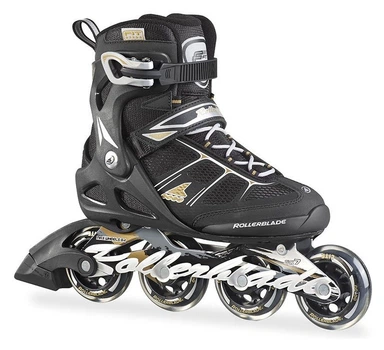 Роликові коньки для дорослих Rollerblade MACROBLADE 80 W 35 (5US) 220мм Black/gold (07502300 944) (230мм)
