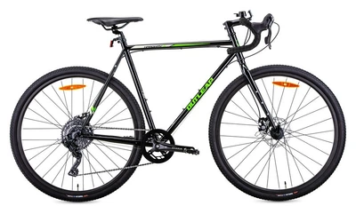 Велосипед Outleap Hardway S 28" 54 Black (54 Чорний)