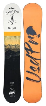 Сноуборд USD Pro FREEDOM 159 Black/Orange (USB19M2P) (163 см black)