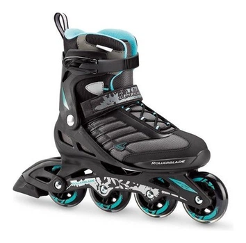 Роликові коньки для дорослих Rollerblade ZETRABLADE W 36.5 (6US) 230мм Black/blue cyan (07736700 915) (230мм)