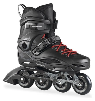 Роликові коньки для дорослих Rollerblade RB 80 42 (9US) 270мм Black/white (07506000 787) O (290мм)