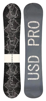 Сноуборд USD Pro DISTORTION 155 Black/Grey (USB19M1P) (163 см black)