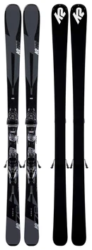 Лижі гірські K2 Konic 76 з кріпленнями M3 10 Compact (170 см black, grey)