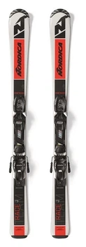 Лижі гірські комплект для підлітків Nordica TEAM J FDT+JR 7.0 130см Black/red/white (0A0345+0C9022ME001) (130 см чорний/червоний, чорний/білий)
