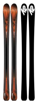 Лижі гірські (комплект) K2 IKONIC 80+M3 12 TCX 177см Grey/orange/black (10A0002.140.1+10A1003.140.1) (177 см black, grey, orange)