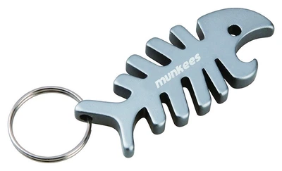 Munkees 3428 брелок-відкривачка Fish Bone grey (3428-GY)