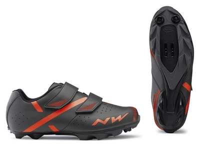 Туфлі велосипедні Northwave SPIKE 2 M 40 (7.5US) Anthra/orange (80192029) O (287мм anthra, orange)