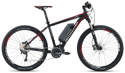 Велосипед Botecchia E-Bike MTB 10S 27,5″ (48 Чорний з червоним)