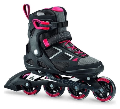 Роликові ковзани для дорослих Rollerblade MACROBLADE 80 W 36.5 (6US) 230мм Black/pink (07847200 7Y9) (230мм)
