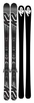Лижі гірські комплект K2 KONIC 75+M2 10 QUIKCLIK 156см Black/grey (10C0009.272.1+10B1013.172.1) (163 см black/grey)