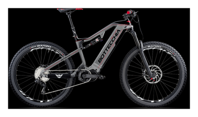 Велосипед Bottecchia E-Full MTB Quasar Carbon 11S 27,5” (48 Графіт, Сірий)
