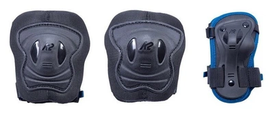 Захисний комплект для роликових ковзанів K2 RAIDER PRO PAD SET XS Black (30E1400.1.1) (XS Чорний)