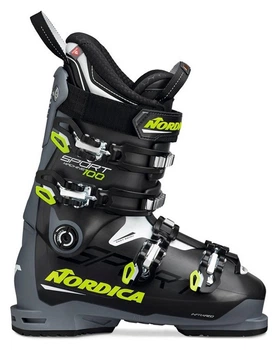 Черевики гірськолижні Nordica SPORTMACHINE 100 41 (265мм) Black/red/white (050R3001-WRH) (44 (285мм) 285мм black, red, white)