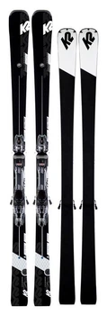 Ліжі гірські (комплект) K2 SUPER CHARGER+MXCELL 12 TCX QKCLK 175см Black/White (10D0001.152.1+10D1009.152.1) (175 см black, white)