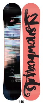 Сноуборд K2 FIRST LITE 146 Black/coral/multicolor (11B0025) (146 см black, coral, multicolor)