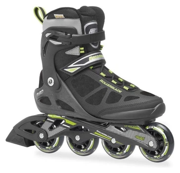 Роликові коньки для дорослих Rollerblade MACROBLADE M 45.5 (12US) 300мм Black/green (07356600 T83) (300мм)