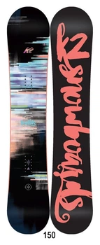Сноуборд K2 FIRST LITE 150 Black/coral/multicolor (11B0025) (150 см black, coral, multicolor)