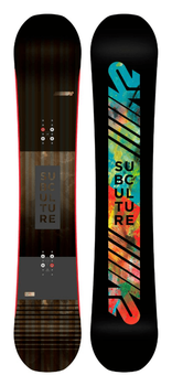 Сноуборд K2 SUBCULTURE 161 Black/blue/red (11B0015) O (161 см black/blue/night life)