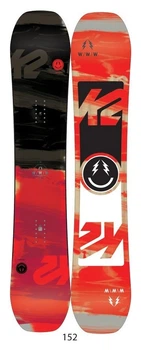 Сноуборд K2 WWW 152 Black/red/white (11A0017) (152 см black, red, white)
