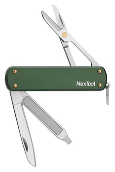 Мультитул NexTool Mini Pocket Knife, зелений (FNR_NE0143)