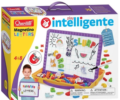 Tablica magnetyczna Quercetti Tablica magnetyczna z literami w walizce do przechowywania (05241)(8007905052419)