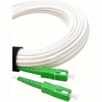 Оптичний кабель sc apc до sc apc 30 м singlemode 9 125 мкм lszh simplex для модему ftth сумісний інсталяційний