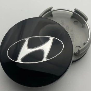 Колпачок Hyundai 5296038300 60 мм 55 мм черный заглушка в диск хюндай