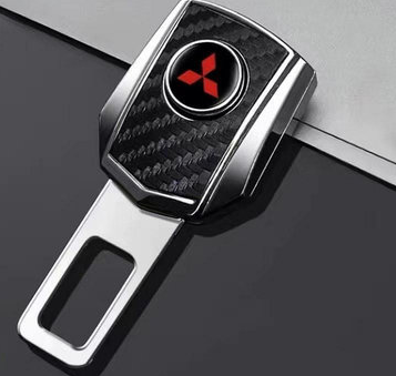 Переходник ремня Mitsubishi безопасности c возможностью пристегнутся удлинитель металл-заглушка карбон