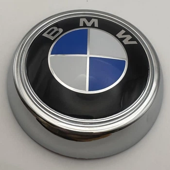 Эмблема БМВ BMW Х4 кузов F26 на крышку багажника 51147340321 сине - белая хром
